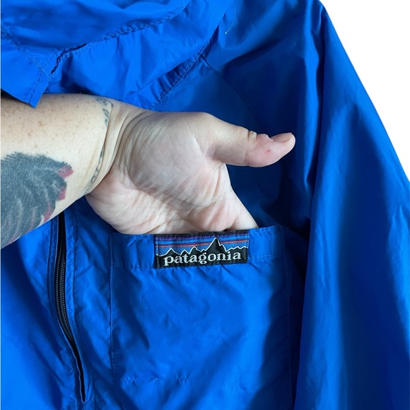 Vintage Patagonia Ripstop Anorak Pullover Hooded Windbreaker Jacket - Picture 6 of 11